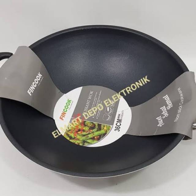 Glissant WOK (36cm) FINCOOK Finest Cookware