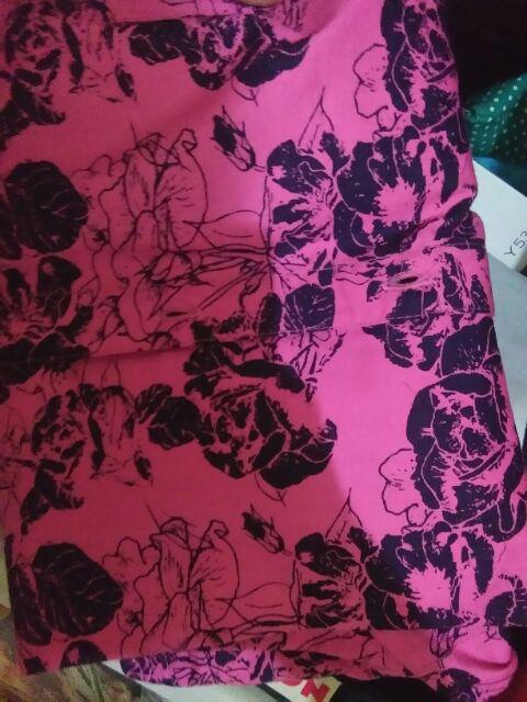 Kemeja Pink Motif Batik Kr 2887