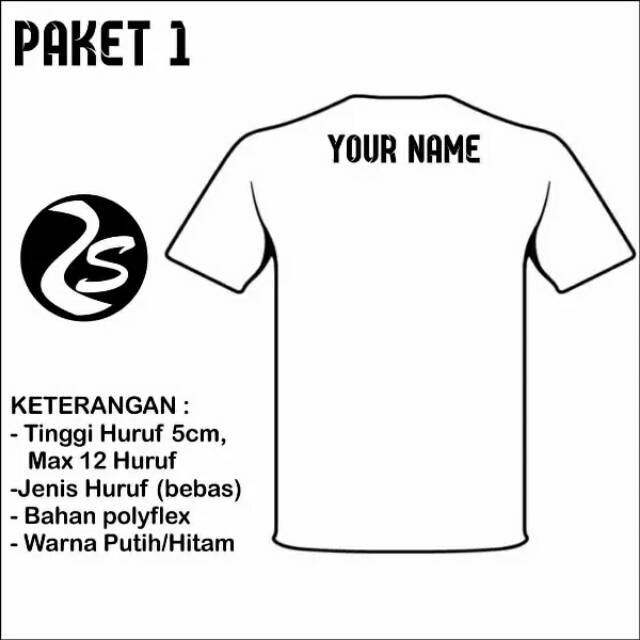 

sablon tambah nama punggung - poliflex