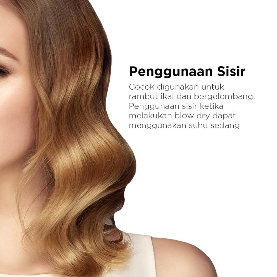 Sisir Rambut Pria Wanita Vidal Sassoon Round Brush Tipe 2048