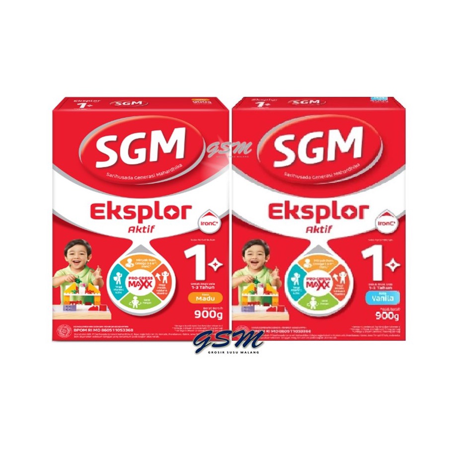 SGM 1+ Madu 900 &amp; Vanila 900 EXP 2024