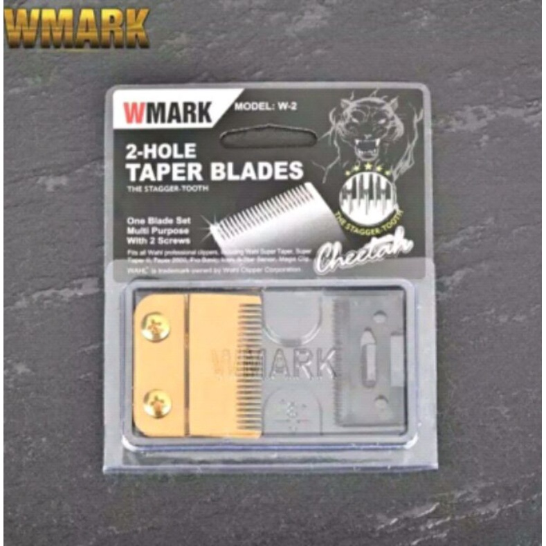 Wmark Blade mata pisau cukur taper blade alat mata pisau cukur rambut