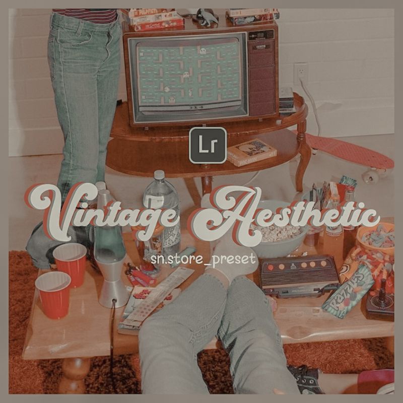 PRESET LIGHTROOM VINTAGE AESTHETIC For IOS &amp; Android