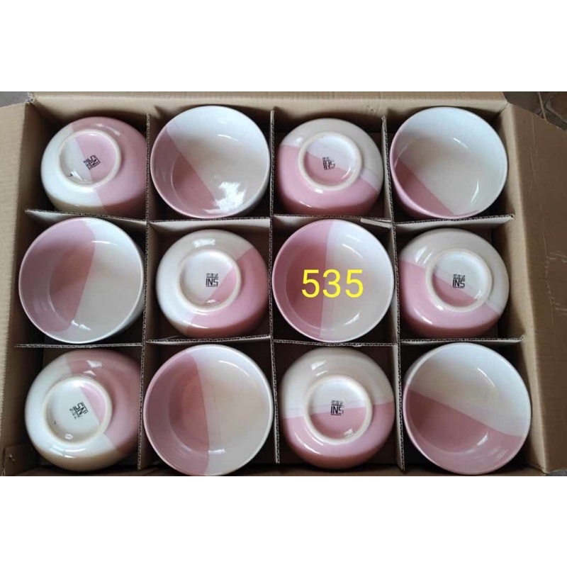 mangkok keramik two tone kaibon / sky / nikura