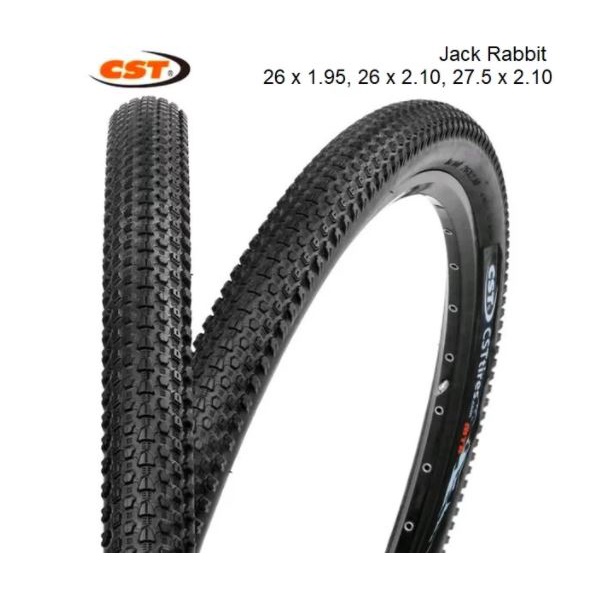 SP18D CST Ban Luar Sepeda Jack Rabbit 26 x 1.95 Bicycle Tire Ban Sepeda MTB Road Bike Bicycle Outer 