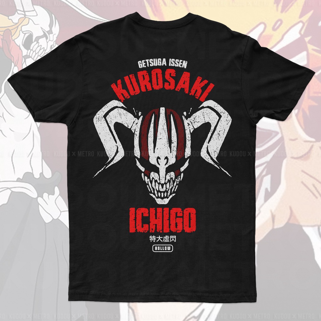 Kaos Ichigo Ultimate Hollow Anime Manga Premium Unisex