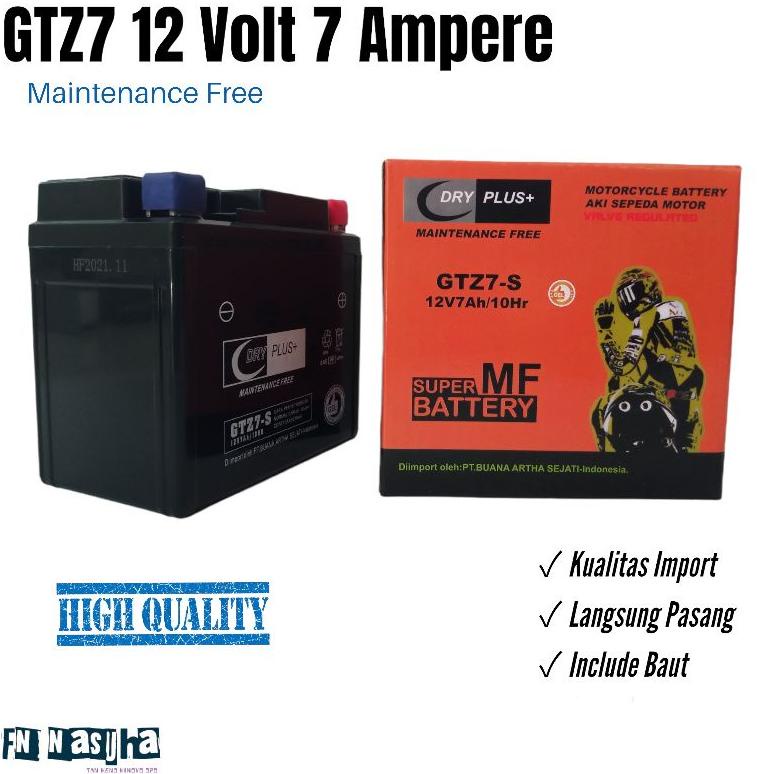 Aki Motor Honda VARIO 125/150 GTZ7 Aki Kering