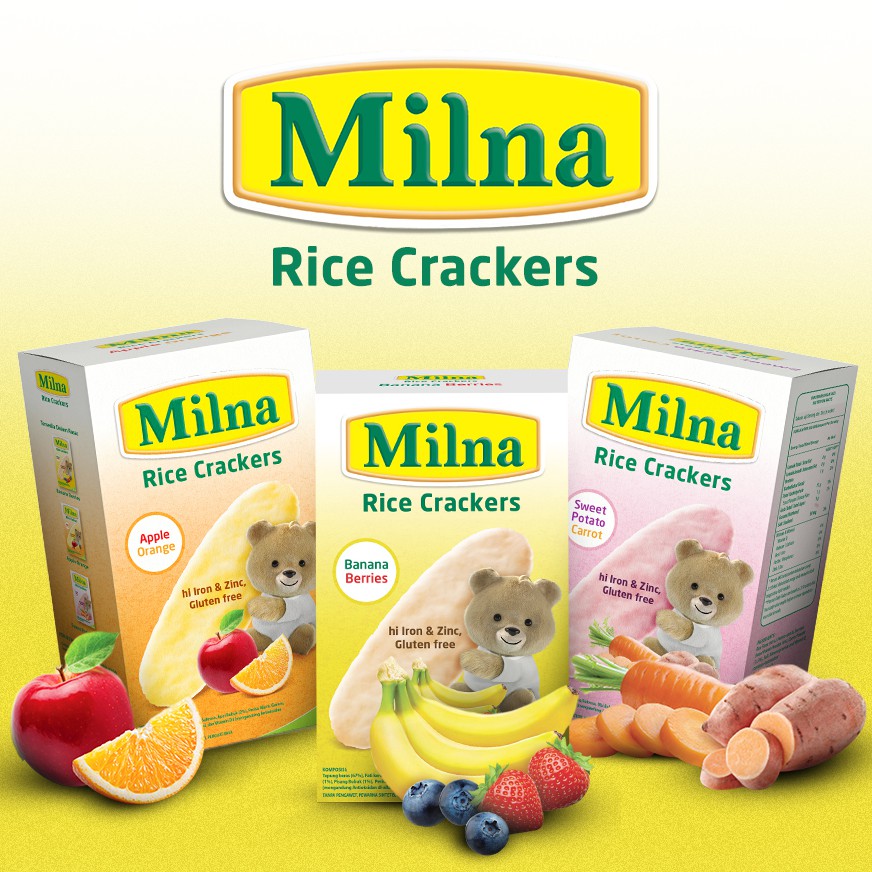 Milna Rice Crackers 20gr