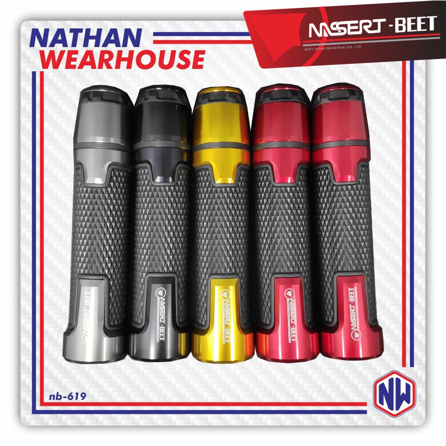 Handgrip Hand Grip Handfat CNC nassert beet 619 R15 Cbr Nmax Aerox Xmax R25 Ninja not rizoma 619