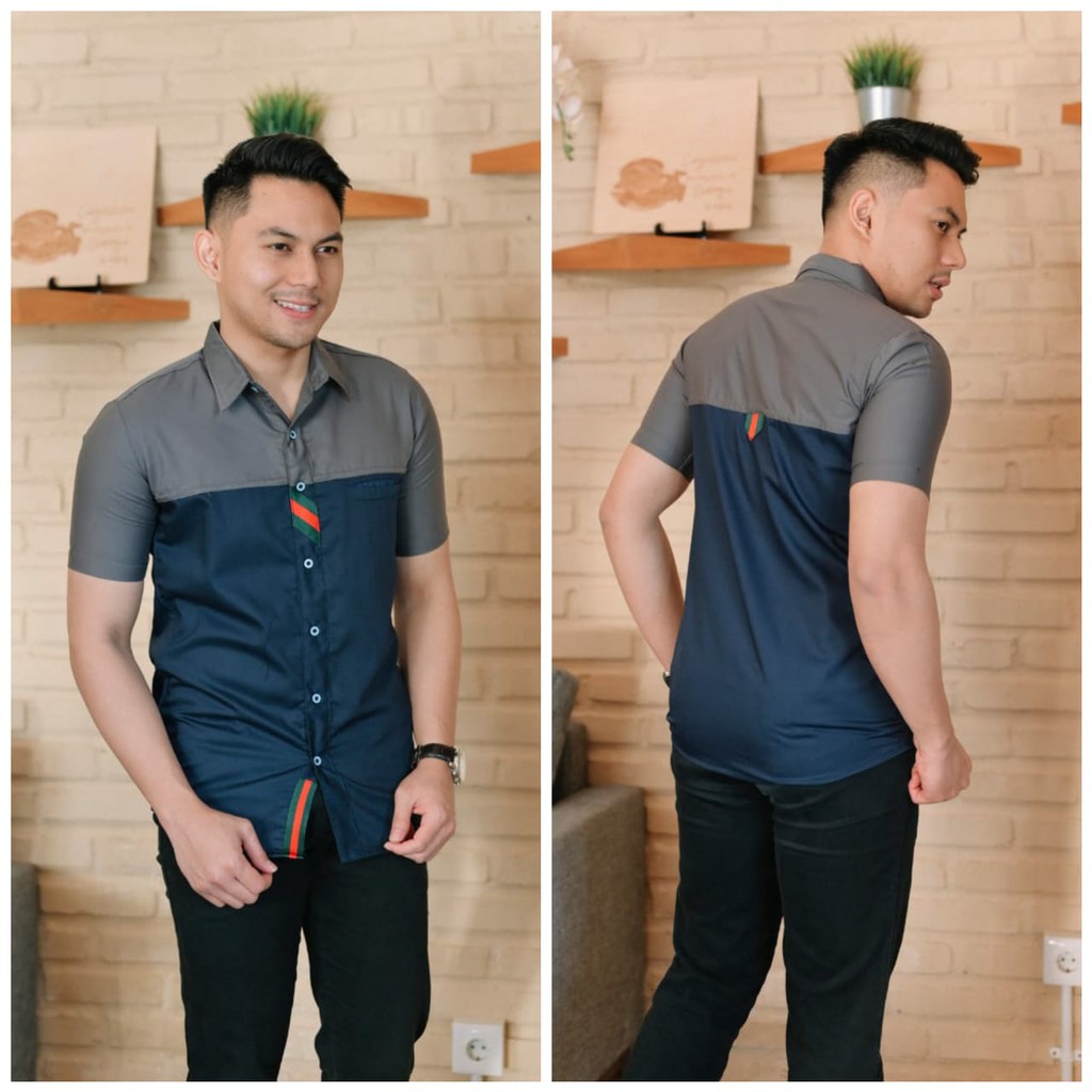 kemeja lowkey slimfit