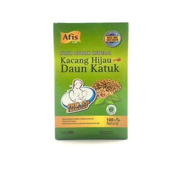 

Afis Life Sari Bubuk Kedelai Plus 200g - Kacang Hijau