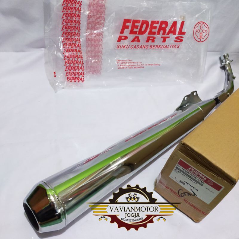 KNALPOT KENALPOT HONDA ASTREA GRAND FEDERAL ORI ORIGINAL