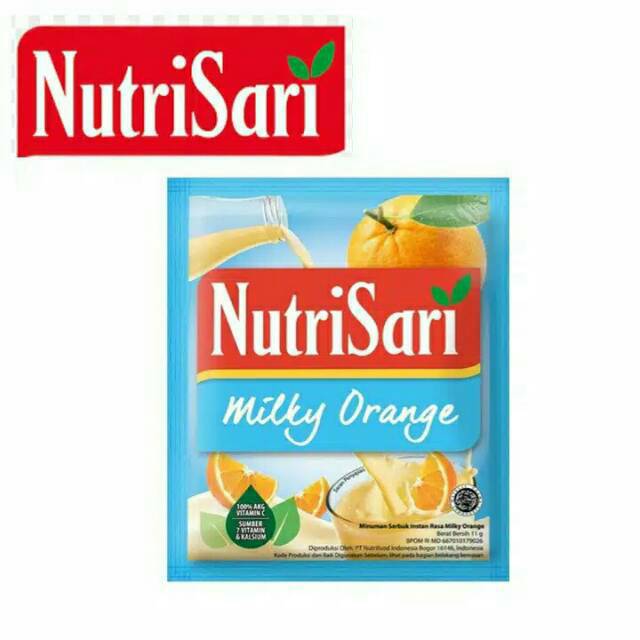 

Nutrisari Milky Orange 10's