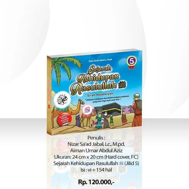 

DISKON SPESIAL SEJARAH 25 NABI DAN RASUL JILID 5 TERMURAH