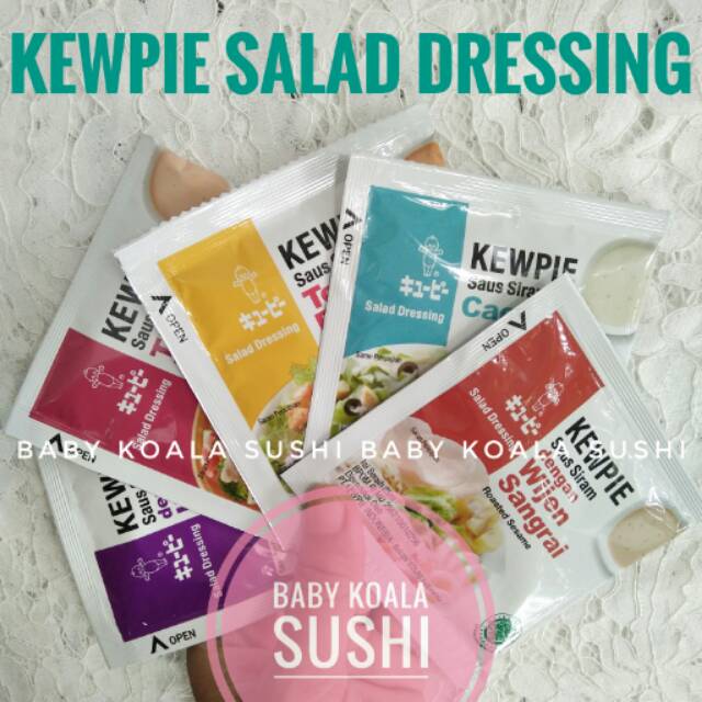 KEWPIE Salad Dressing Wijen Sangrai 25 ml │ All Variant