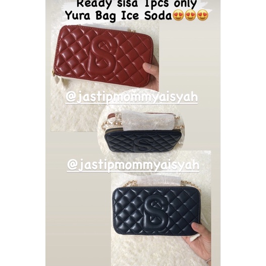 Yura Bag Buttonscarves Ice Soda