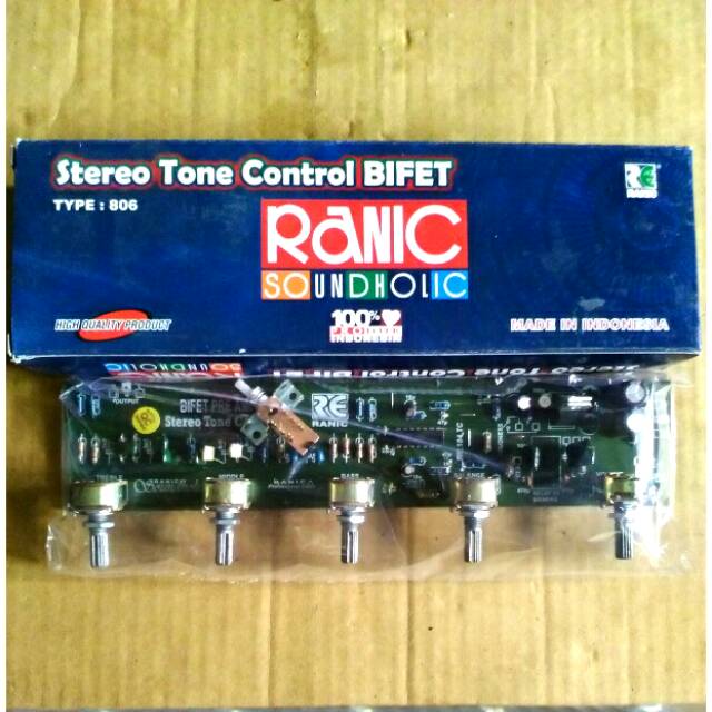 Kit Tone Control Stereo Bifet SOUNHOLIC