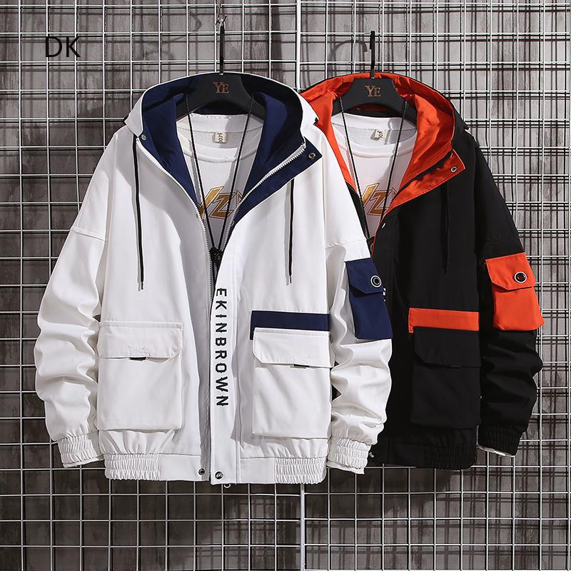 Laki laki mode mantel  pria  Pria  Korea  pakaian pakaian luar 