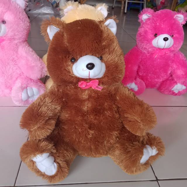 Teddy bear ukuran M duduk