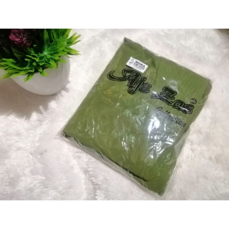 Khimar aje zas moka /moca best seller premium original aje zas-Army muda