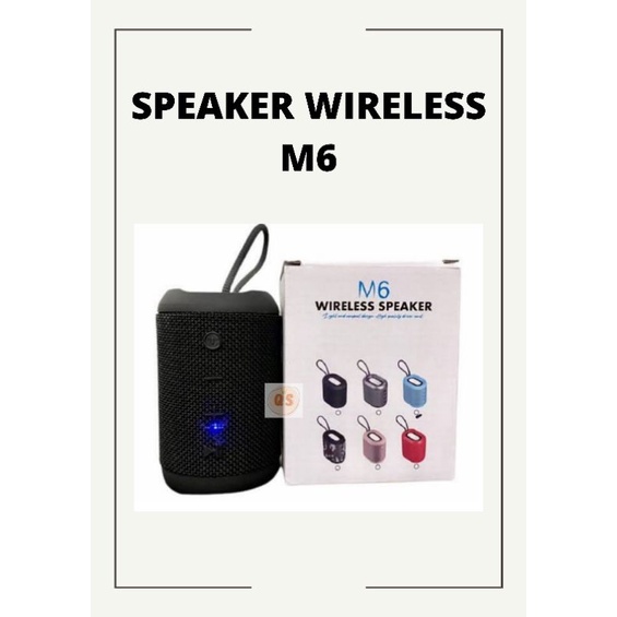 SPEAKER BLUETOOTH M6 WIRELESS TWS