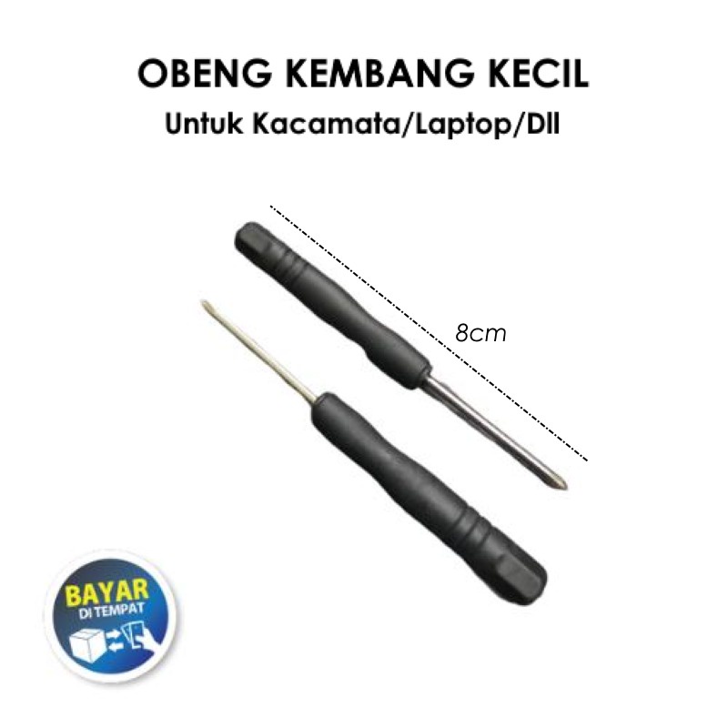 Obeng Kembang Kecil Mini Obeng Laptop Kaca Mata HP Serbaguna