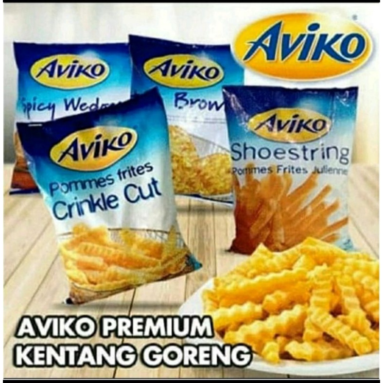 

Aviko Kentang Shoestring & Crinkle Cut 1 kg