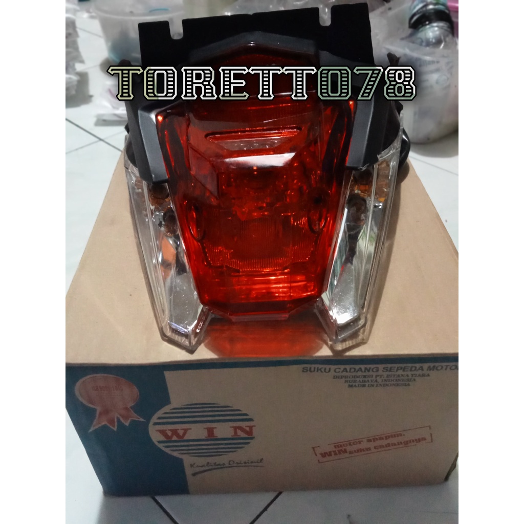 STOP LAMP ASSY LAMPU BELAKANG VARIO TECNO KARBU