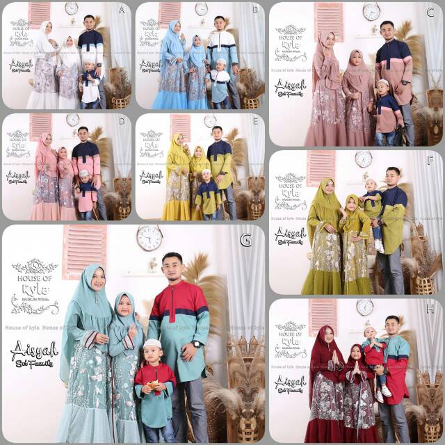Aisyah Set Family Syari