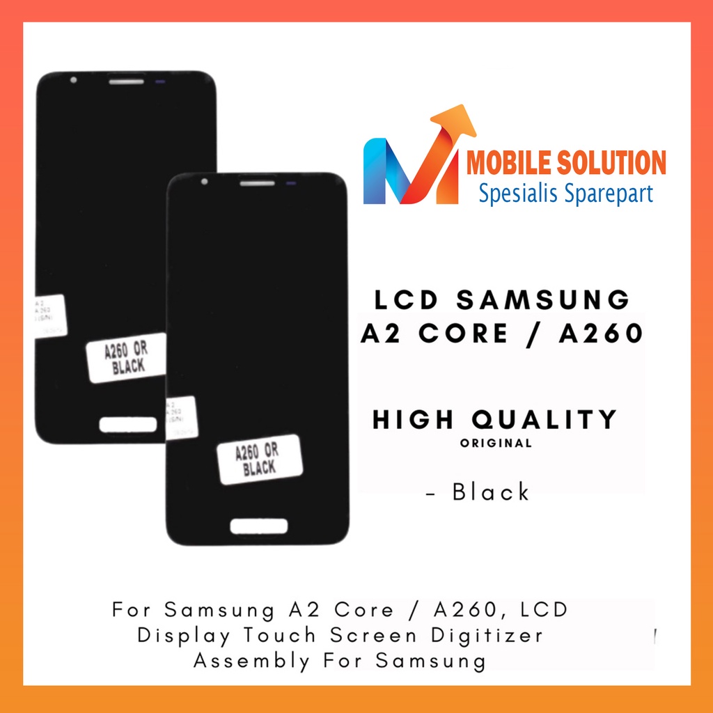 GROSIR LCD Samsung A2 Core A260 ORIGINAL 100% Fullset Touchscreen Garansi 1 Bulan + Packing / Bubble