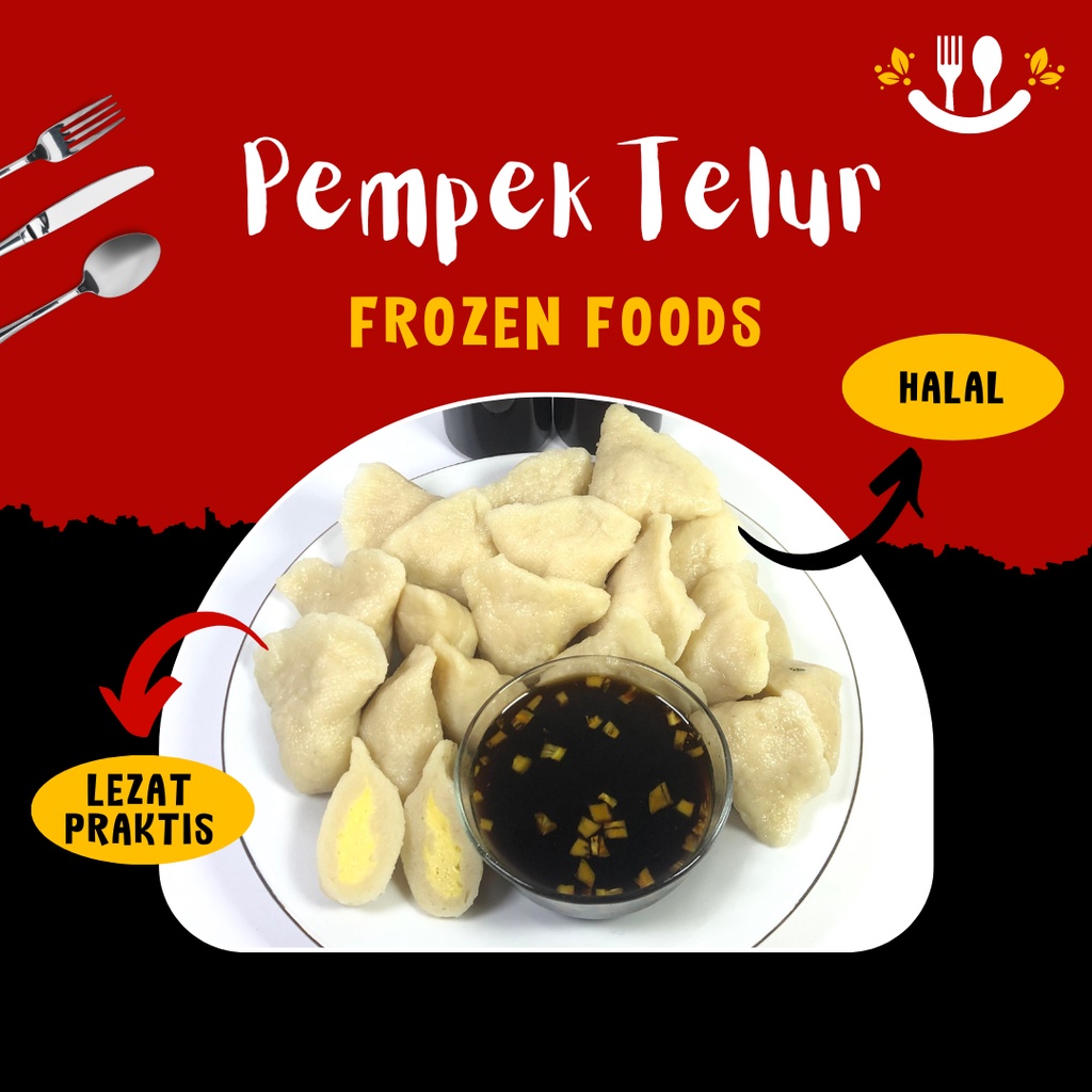 Pempek Telur Selam Kecil Asli Palembang Empek Empek Frozen