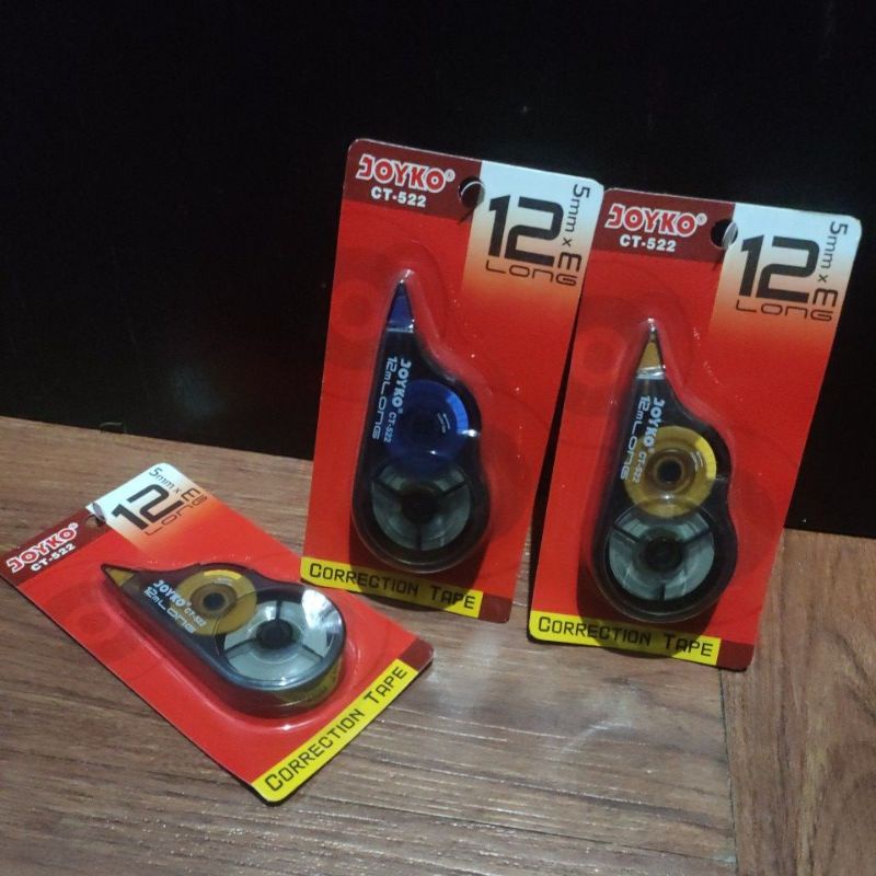 

6pcs Correction tape tipe x kertas Joyko