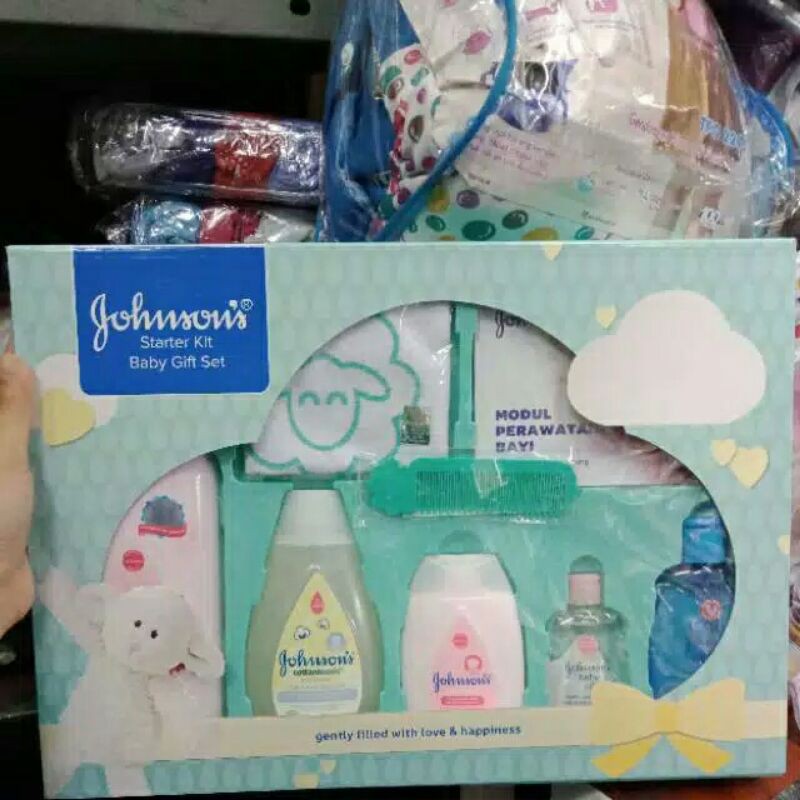 JHONSON'S -PAKET JHONSON BABY-BEDAK BAYI-PAKET BEDAK JHONSONS -KADO BAYI