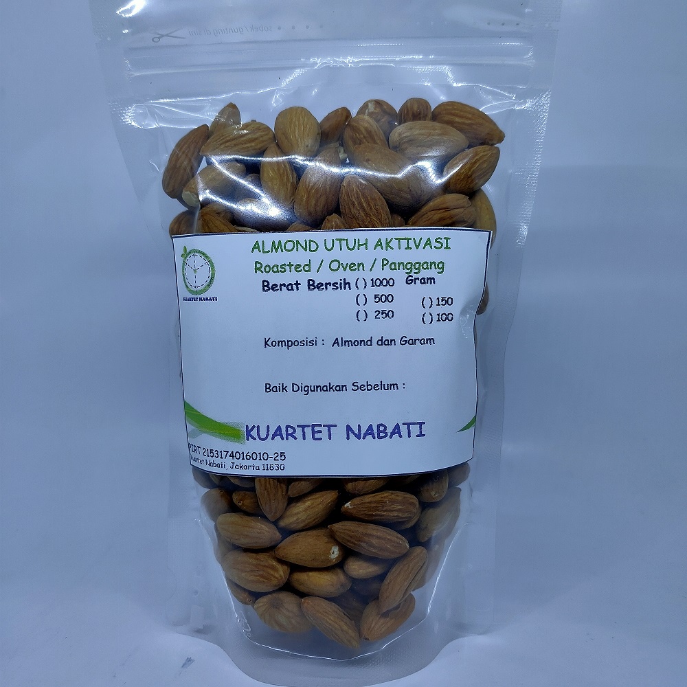 

250gr Activated Almond- Aktivasi Kacang Almond - Matang - Siap Makan