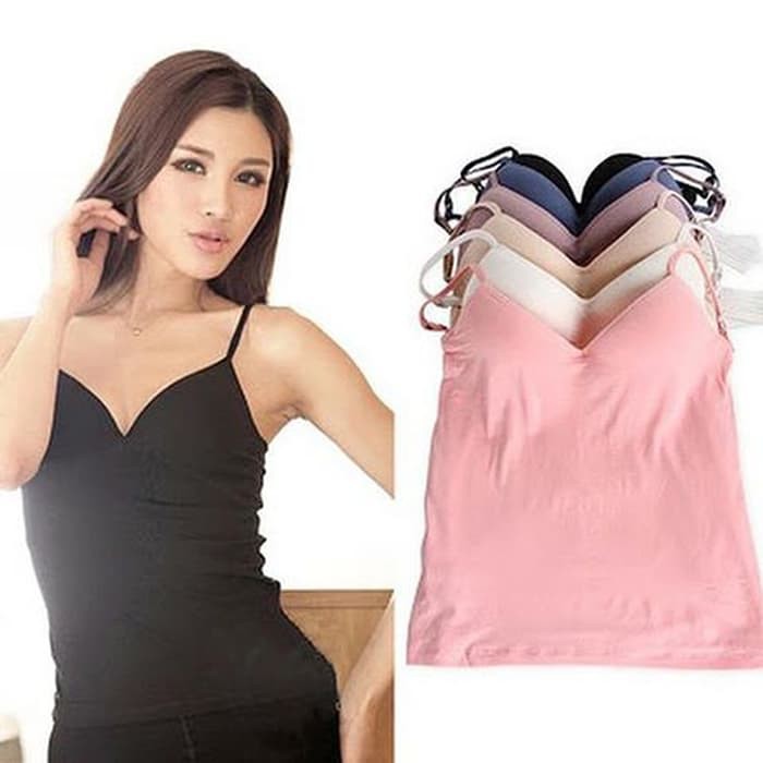 Tank Top Bra BH / Singlet Wanita Cup Busa 3550 ASLI TALLY