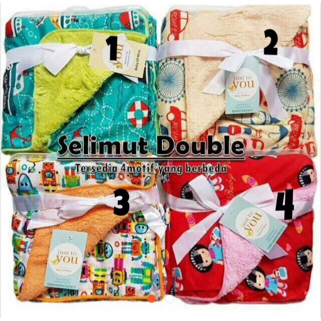 Selimut Bayi Double Fleece Carter's
