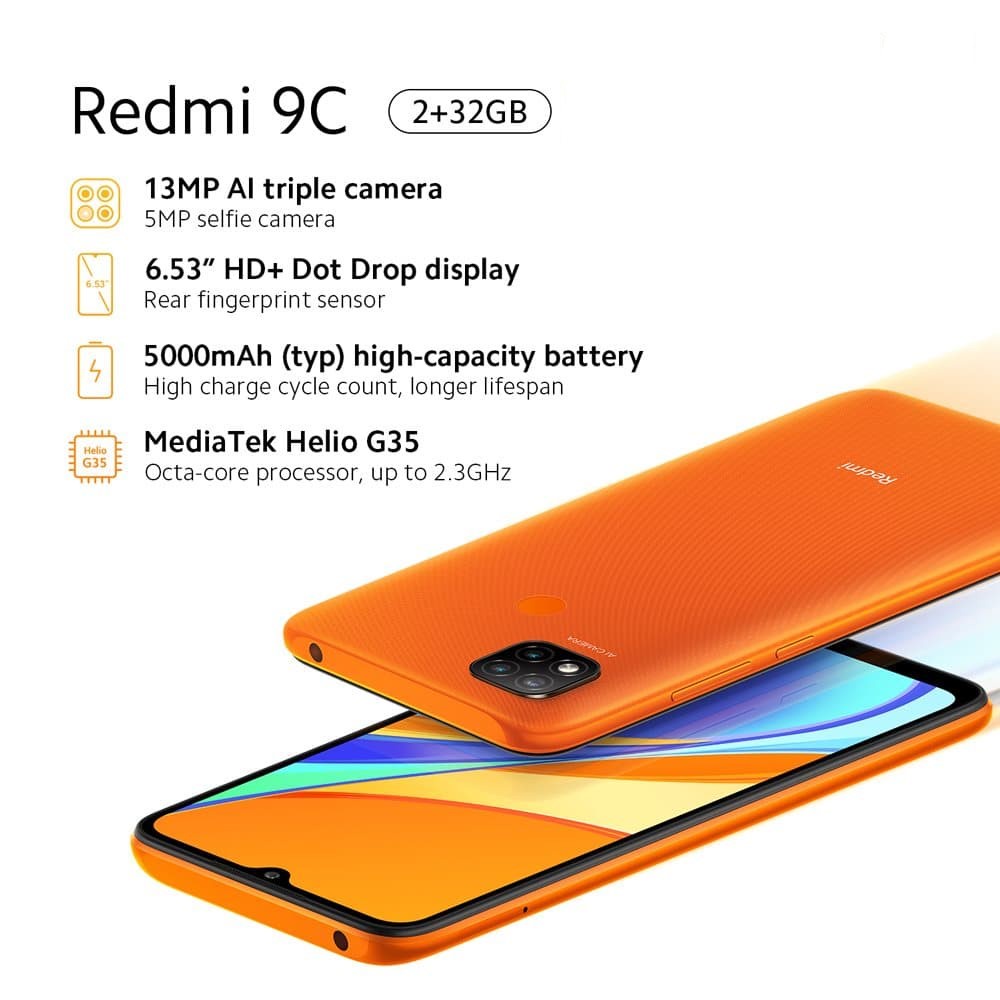 Xiaomi Redmi 9c Murah Bergaransi