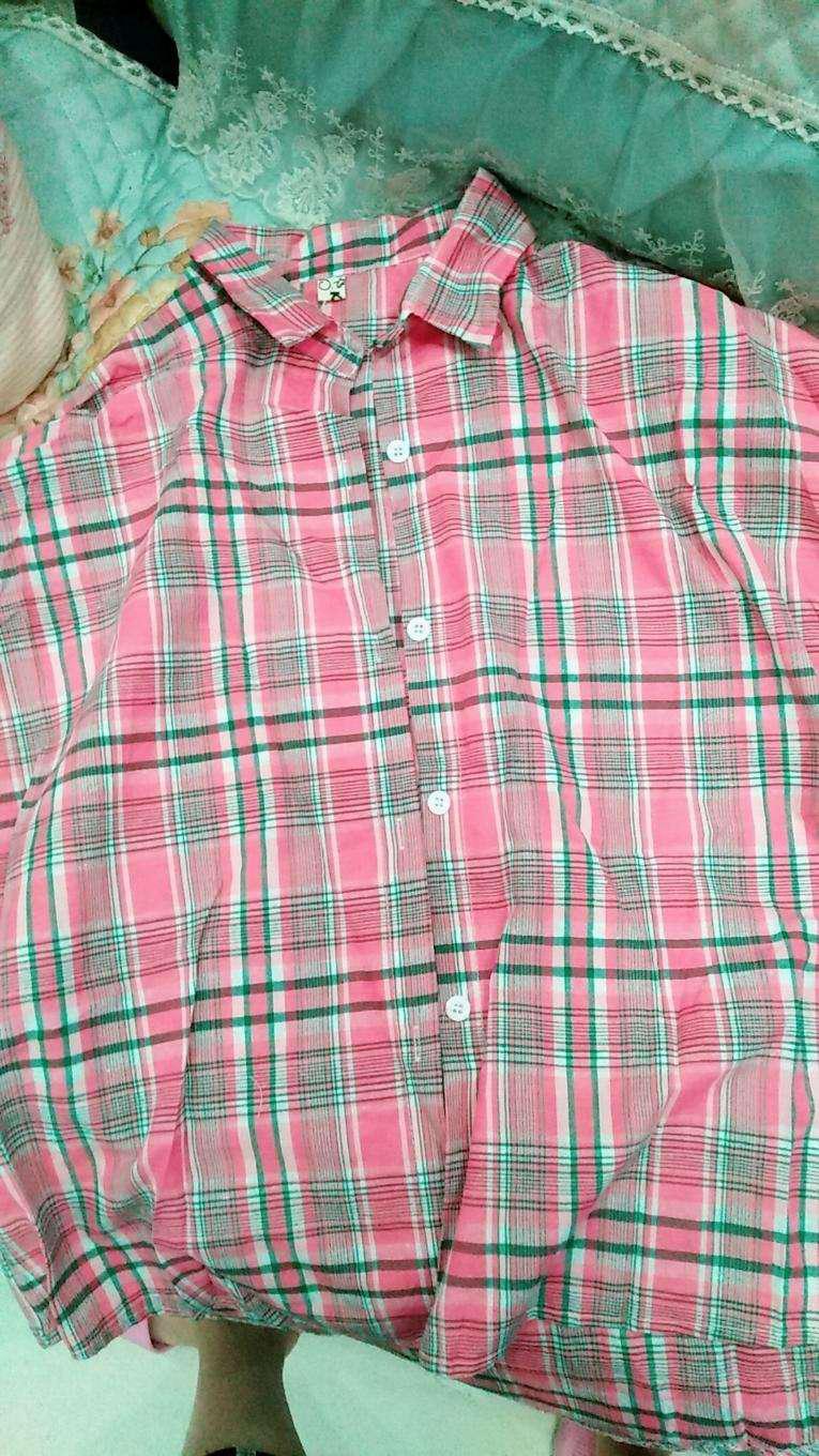 【impor】 Kemeja Tomboy Oversize Gaya Korea Mid-length Lengan Panjang Cocok Outer