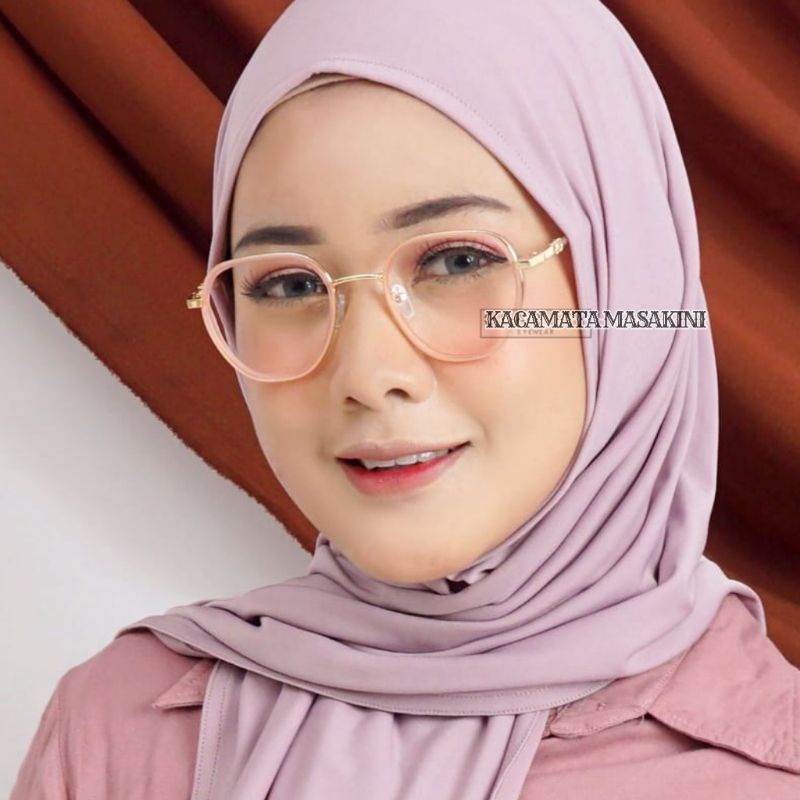 PAKET FRAME + LENSA PHOTOCROMIC MUKA KECIL KACAMATA WANITA KACAMATA LENSA PHOTOCROMIC 2131