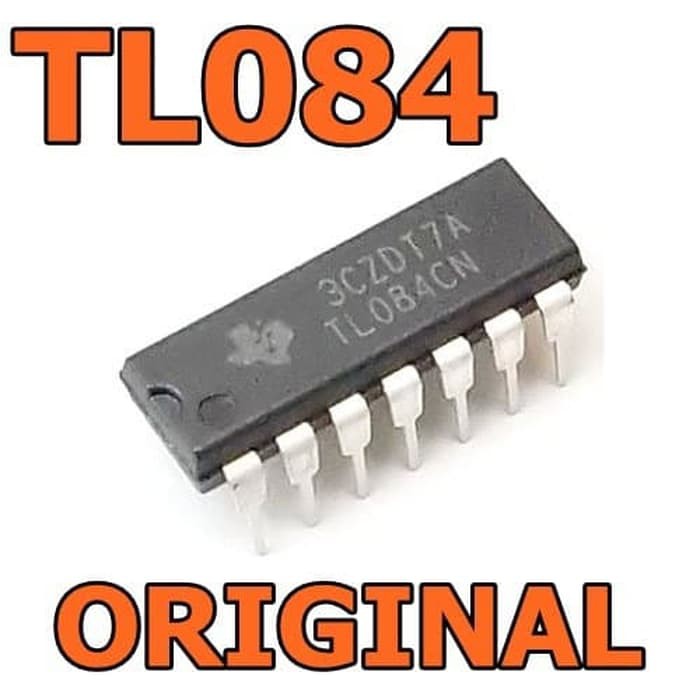 Original IC TL084 TL 084 Operational Amplifier Asli