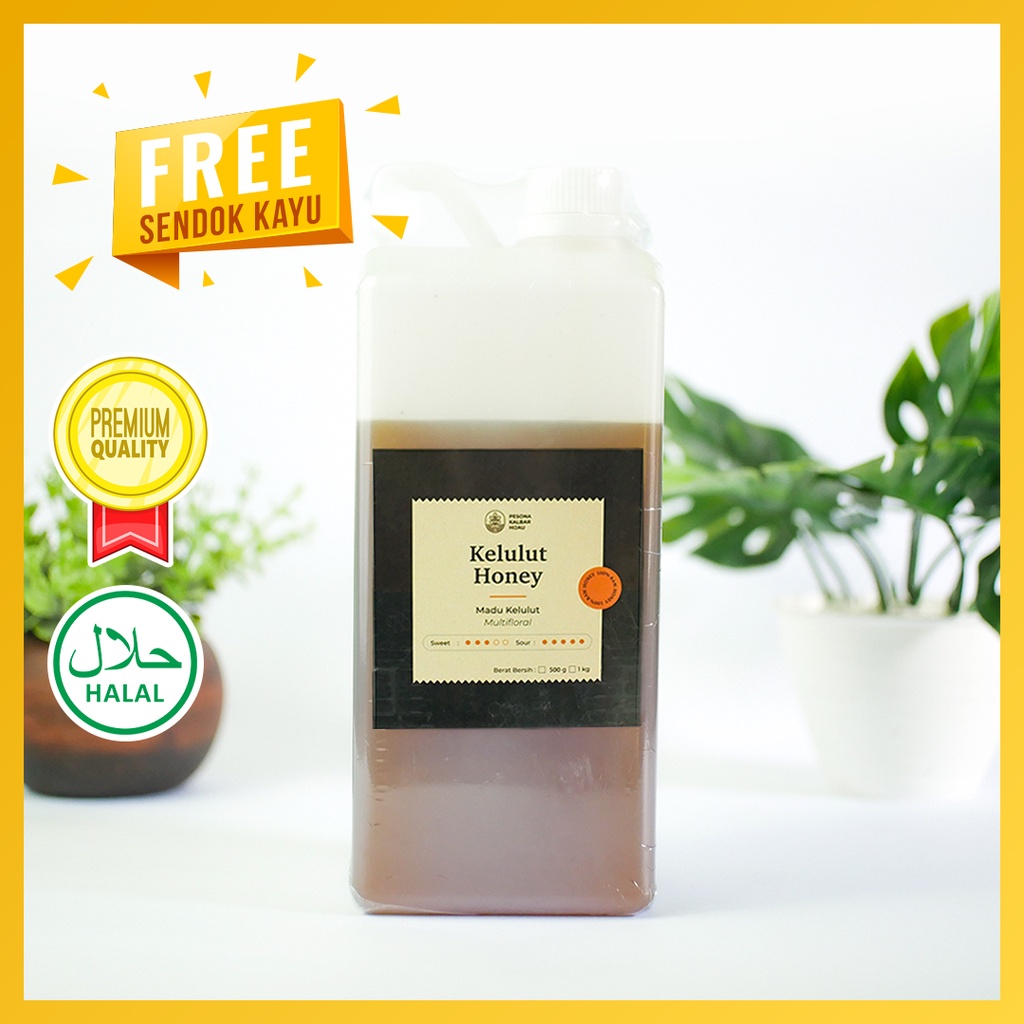 

Madu Murni Asli Kelulut Klanceng Trigona 1 kg Nektar Multiflora Propolis 100% Alami Pure Natural Raw Honey Minuman Kesehatan