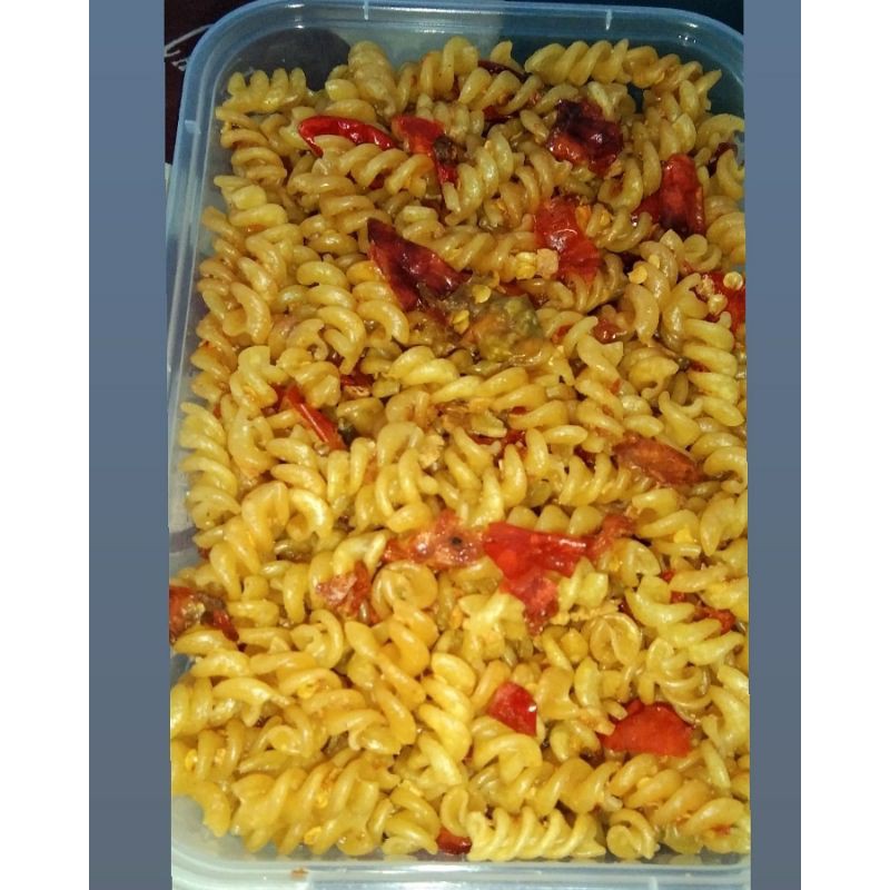 

makaroni spiral pedas