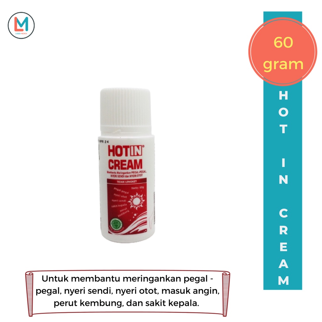 Hot In Cream Botol 60 gram