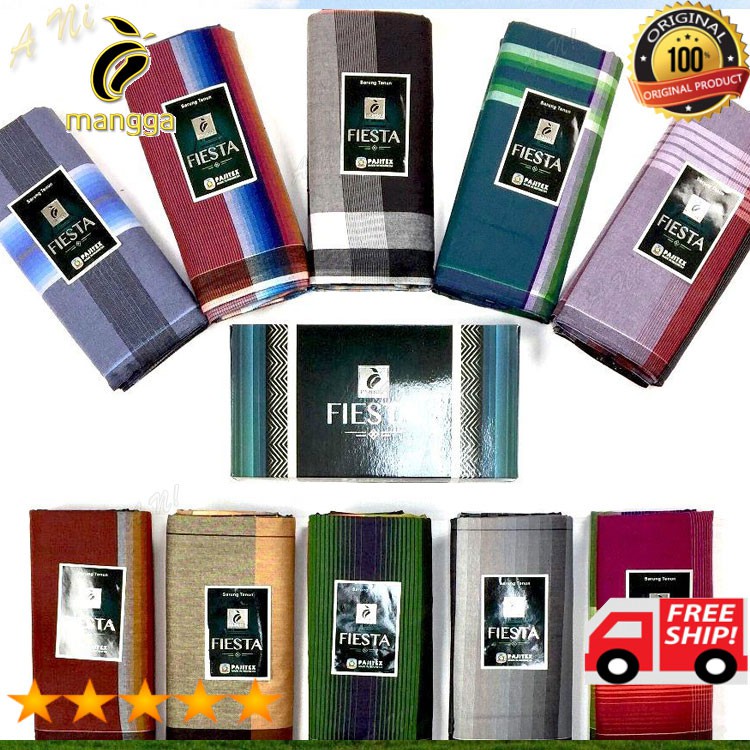 Sarung Tenun M99-10 Original Motif Random Acak Dewasa Cap MANGGA