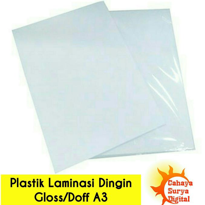 

Plastik Laminasi Dingin A3+ Paket hemat 1 pack Star Seller Termurah