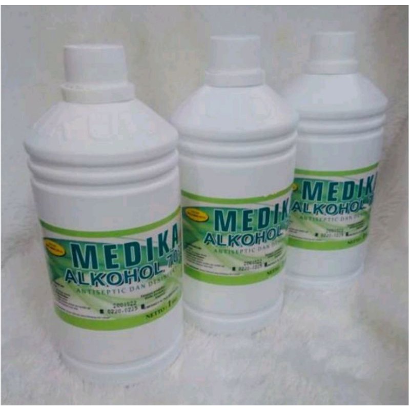 Alkohol 70% 1 liter Food Grade Medika / Alkohol