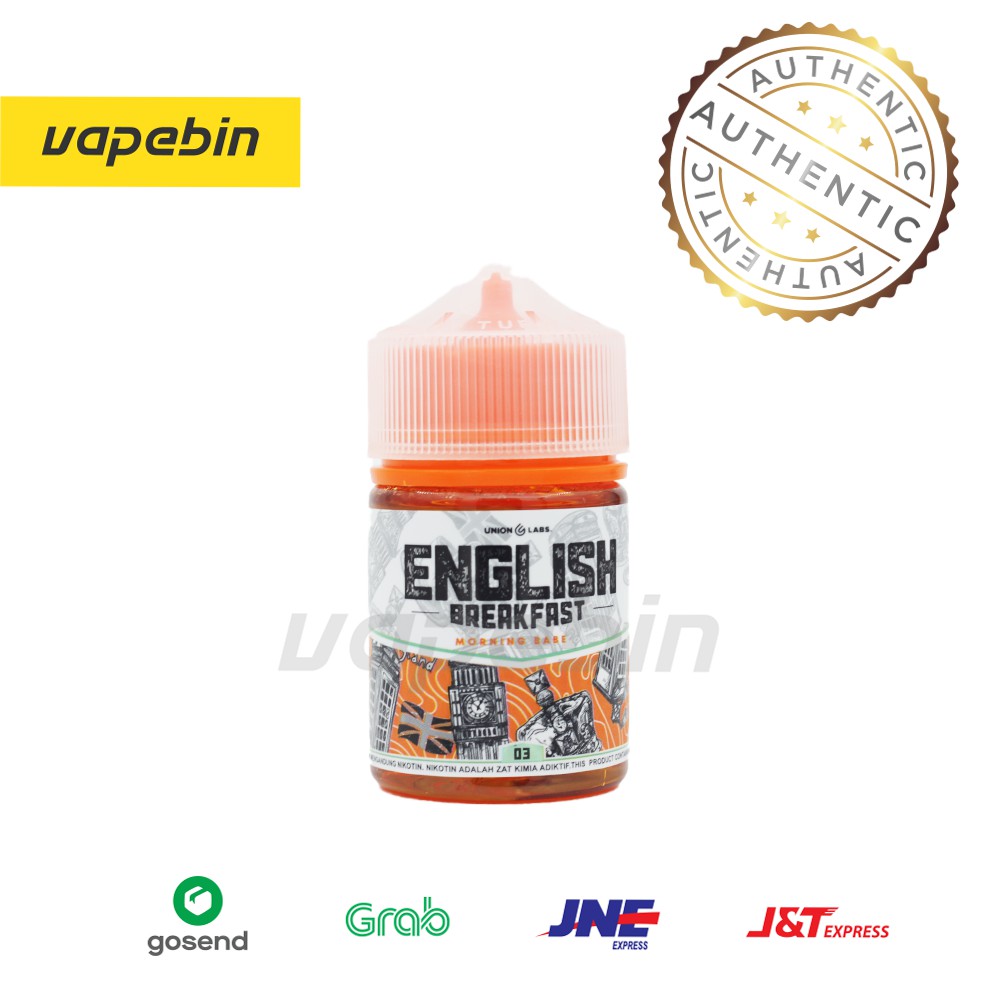 LIQUID ENGLISH BREAKFAST - ENGLISH BREAKFAST MORNING BABE - 60ML