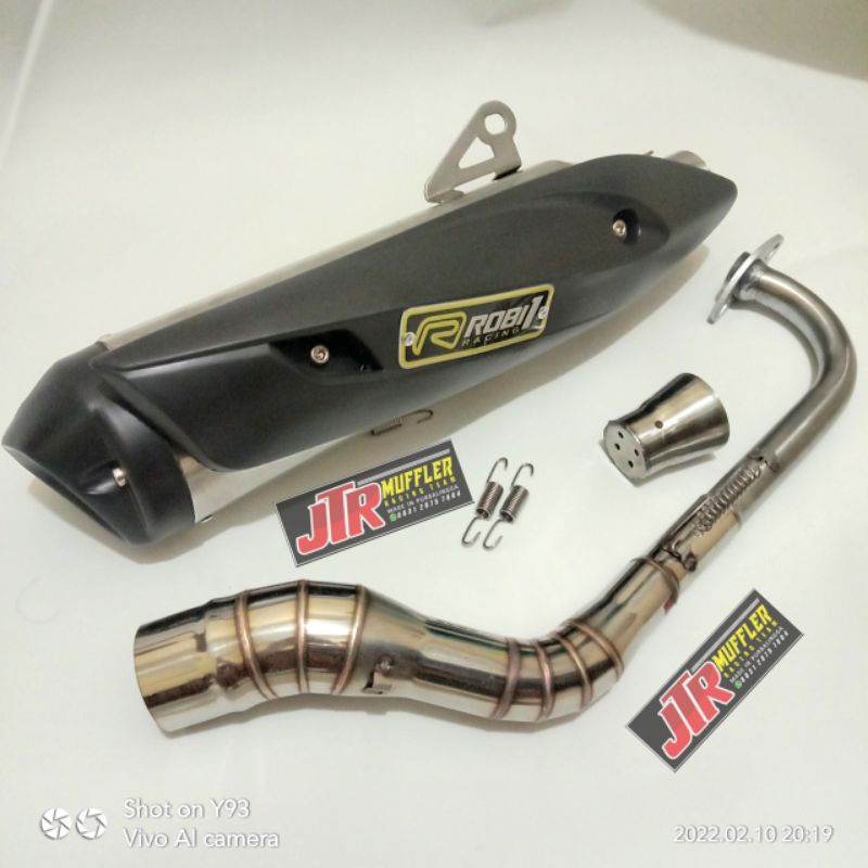 Knalpot racing ROB 1 nmax 155 old new aerox old new