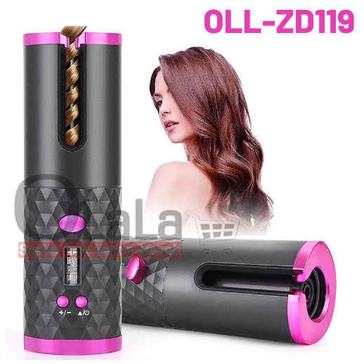 Alat Pengeriting Otomatis Hair Curler Cordless Automatic OLL-ZD119