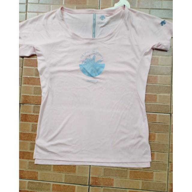 Baju Kaos Tshirt Wanita Descente Murah Baju Olahraga